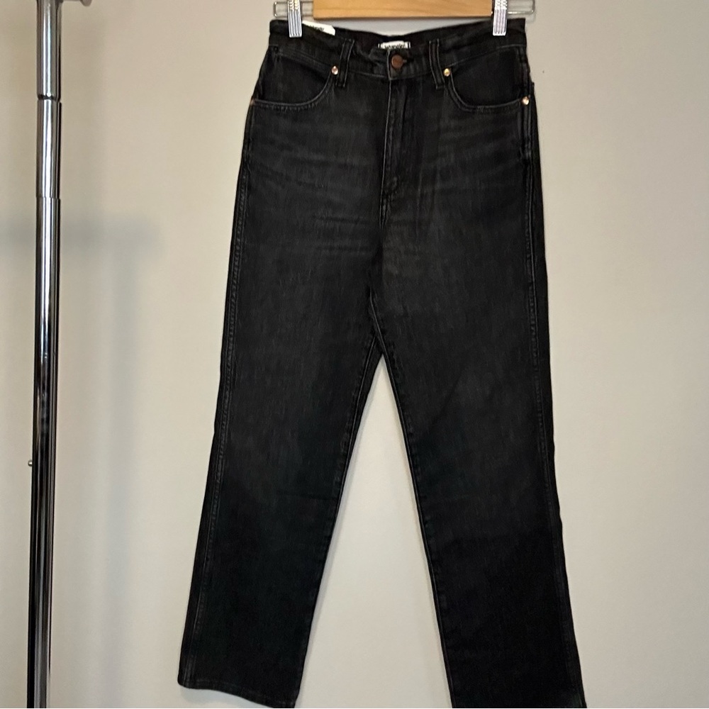 Wrangler Women's Black Straight Leg Jeans